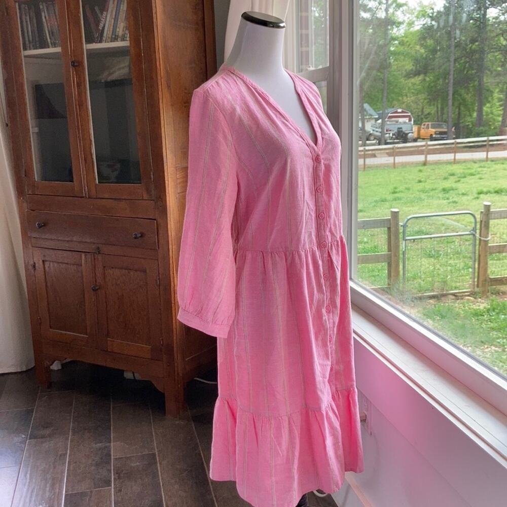 Old Navy Pink Striped Dress, Size S